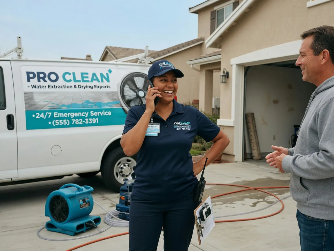 Water Extraction & Drying Martinez, CA FAQs